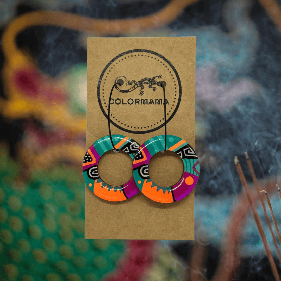 Neon Tribe kolczyki colormama