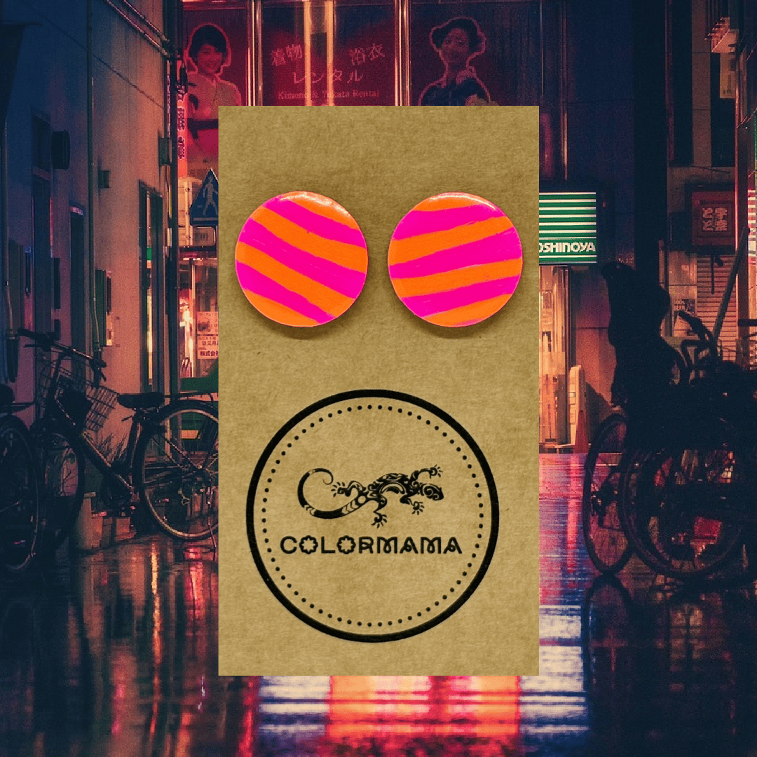 tequila sunrise kolczyki colormama